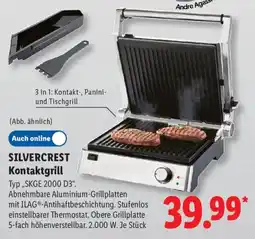 Lidl SILVERCREST Kontaktgrill Angebot
