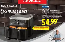 Lidl Doppelzonen-Heißluftfritteuse SILVERCREST Angebot
