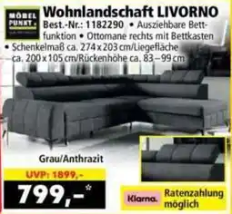 Norma Wohnlandschaft LIVORNO Angebot