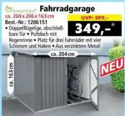 Norma GreenYard Fahrradgarage Angebot