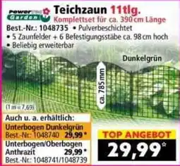 Norma Powertec Garden Teichzaun 11tlg. Angebot