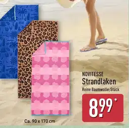 Aldi Nord NOVITESSE Strandlaken Angebot