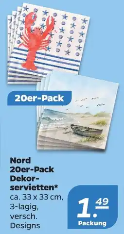 Netto Nord Dekorservietten Angebot