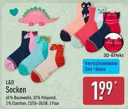 Aldi Nord L&D Socken Angebot