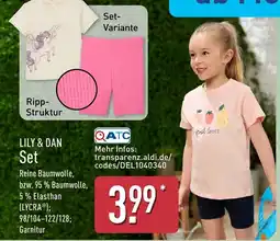 Aldi Nord LILY & DAN Set Angebot
