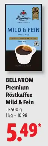 Lidl BELLAROM Premium Röstkaffee Mild & Fein Angebot
