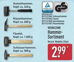 Aldi Nord WORKZONE Hammer-Sortiment Angebot