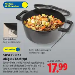 Lidl SILVERCREST Aluguss-Kochtopf Angebot