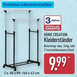 Aldi Nord HOME CREATION Kleiderständer Angebot
