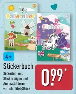 Aldi Nord Stickerbuch Angebot