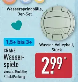 Aldi Nord CRANE Wasserspiele Angebot
