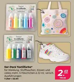 Netto 5er-Pack Textilfarbe Angebot