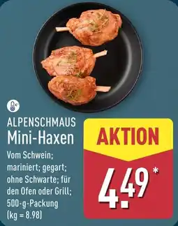 Aldi Nord ALPENSCHMAUS Mini-Haxen Angebot