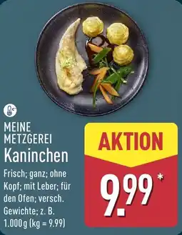 Aldi Nord MEINE METZGEREI Kaninchen Angebot