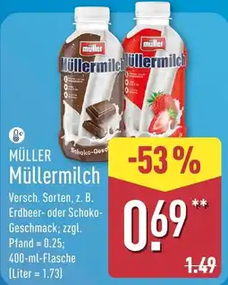 Aldi Nord MÜLLER Müllermilch Angebot