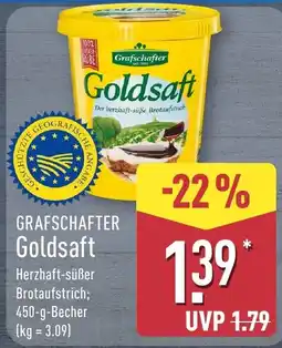 Aldi Nord GRAFSCHAFTER Goldsaft Angebot