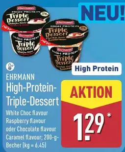 Aldi Nord EHRMANN High-Protein-Triple-Dessert Angebot