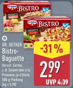Aldi Nord DR. OETKER Bistro-Baguette Angebot