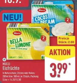 Aldi Nord Mucci Eisfrüchte Angebot