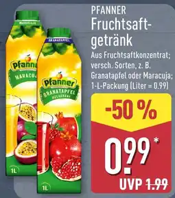 Aldi Nord Pfanner Fruchtsaftgetränk Angebot