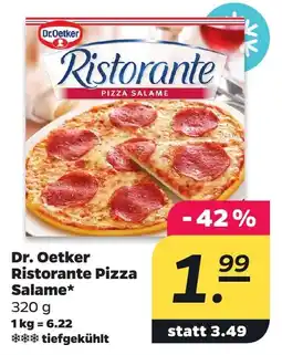 Netto Dr. Oetker Ristorante Pizza Salame Angebot