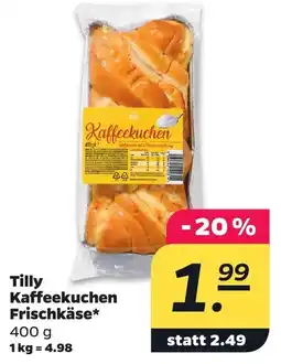 Netto Tilly Kaffeekuchen Frischkäse Angebot