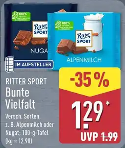 Aldi Nord RITTER SPORT Bunte Vielfalt Angebot