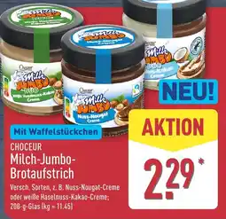 Aldi Nord CHOCEUR Milch-Jumbo-Brotaufstrich Angebot