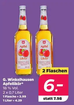 Netto G. Winkelhausen Apfellikör Angebot
