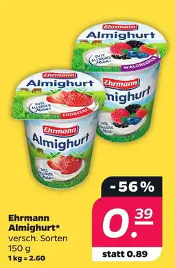 Netto Ehrmann Almighurt Angebot