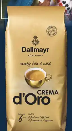 E-Center Dallmayr Crema D'Oro Kaffeebohnen Angebot