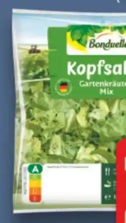 E-Center Bonduelle Kopfsalat Gartenkräuter Mix Angebot