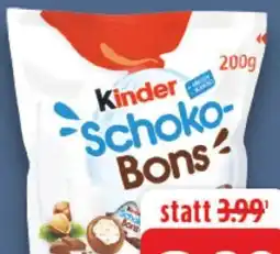 E-Center Ferrero Kinder Schoko-Bons Angebot