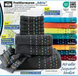 Norma Frottierwaren „Adria" Angebot