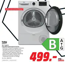 MediaMarkt Beko b 5 t 68219 wärmepumpentrockner Angebot