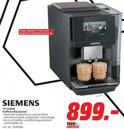 MediaMarkt Siemens tp723e09 kaffeevollautomat Angebot