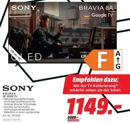 MediaMarkt Sony k 55 xr 8 a Angebot