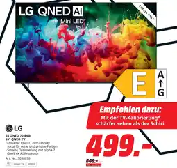 MediaMarkt Lg 55 qned 72 b6b 55 qned tv Angebot