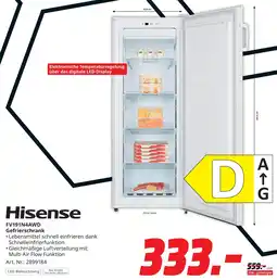 MediaMarkt Hisense gefrierschrank Angebot
