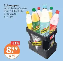 V Markt Schweppes Angebot