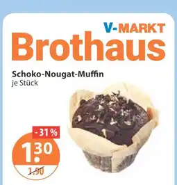 V Markt Brothaus schoko-nougat-muffin Angebot