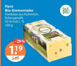 V Markt Herz bio-emmentaler Angebot