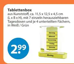 V Markt Tablettenbox Angebot