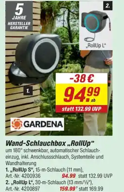 toom Baumarkt GARDENA „RollUp L" Angebot