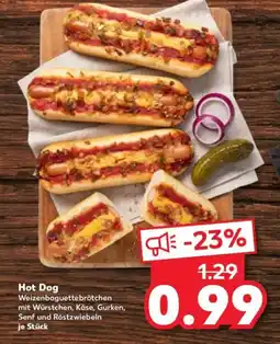 Kaufland Hot Dog Angebot