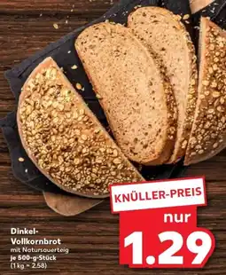 Kaufland Dinkel Vollkornbrot Angebot