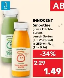 Kaufland Innocent smoothie Angebot