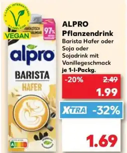 Kaufland Alpro pflanzendrink Angebot