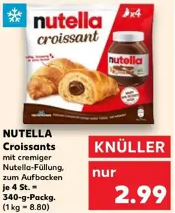 Kaufland Nutella croissants Angebot