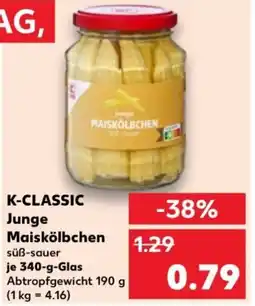 Kaufland K-classic junge maiskölbchen Angebot